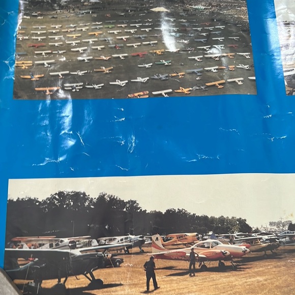 Oshkosh WI aircraft airplane vintage poster - Picture 4 of 16